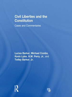 cover image of Civil Liberties and the Constitution